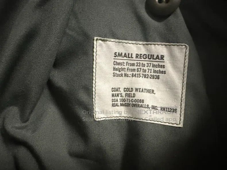 The Real McCoy's The Real McCoys coat Size US S / EU 44-46 / 1 - 3 Thumbnail