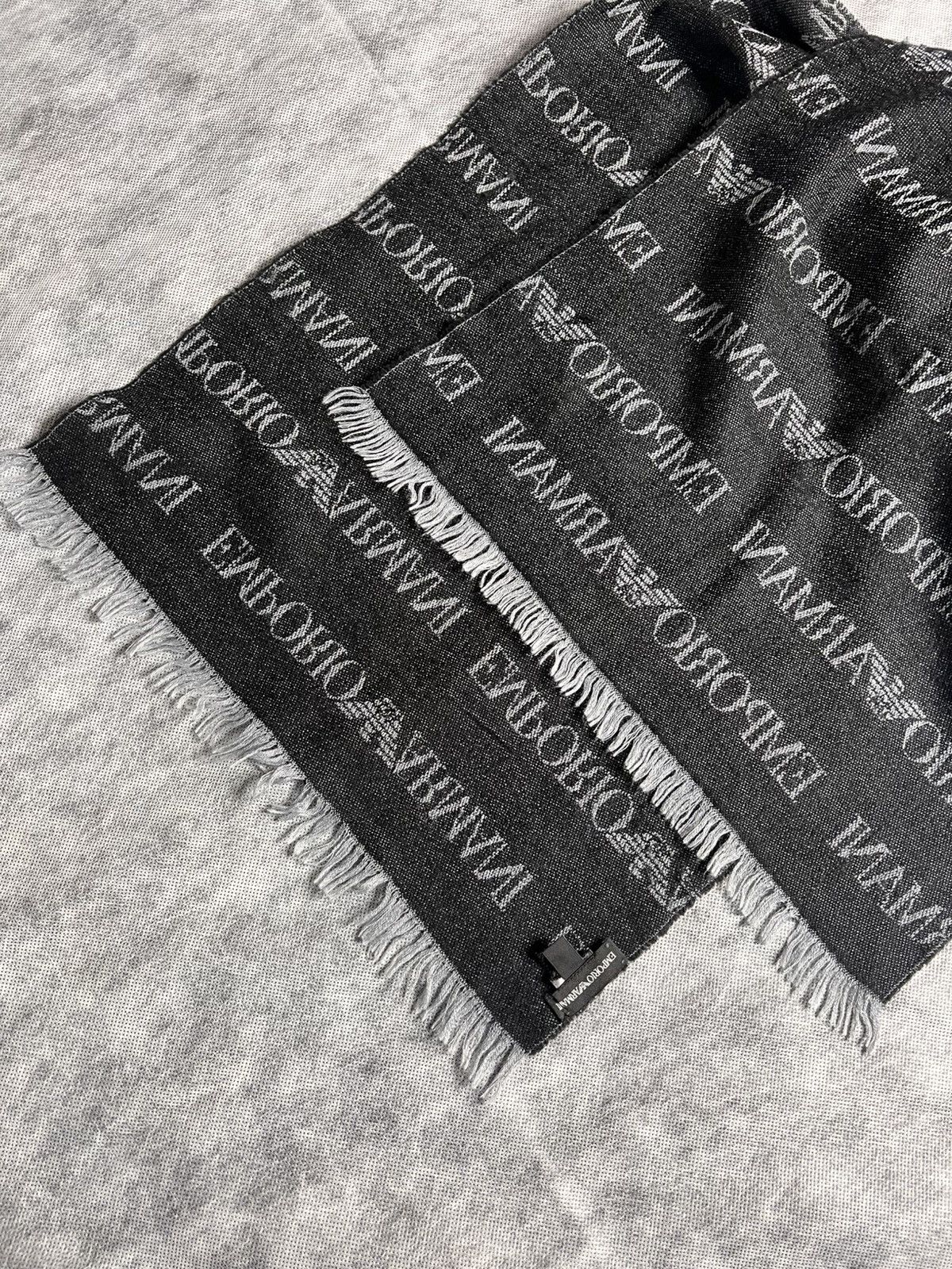 Emporio Armani Emporio Armani Monogram Scarf Size ONE SIZE - 5 Thumbnail