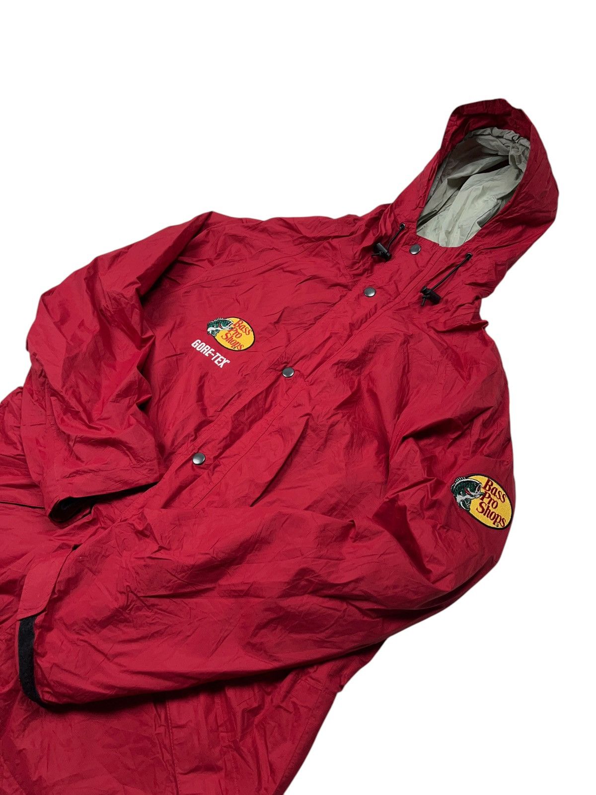 Bass Pro Shops × Vintage Vintage Bass Pro Shops Gore-Tex Fishing Parka Jacket 90s Size US L / EU 52-54 / 3 - 2 Thumbnail