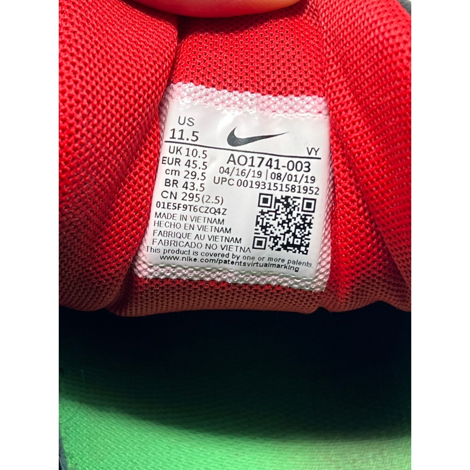 Nike Nike Air Max2 Light RedWhite Running Shoes Womans 11.5 Size US 11.5 / IT 41.5 - 8 Thumbnail