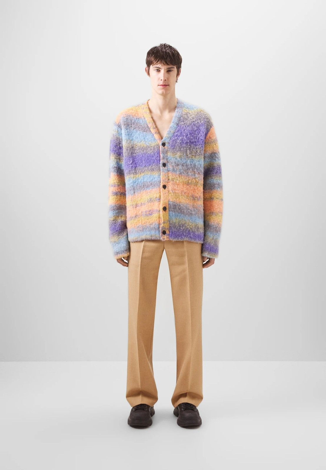 !DS! SS23 Wooyoungmi Multicolor Alpaca Cardigan