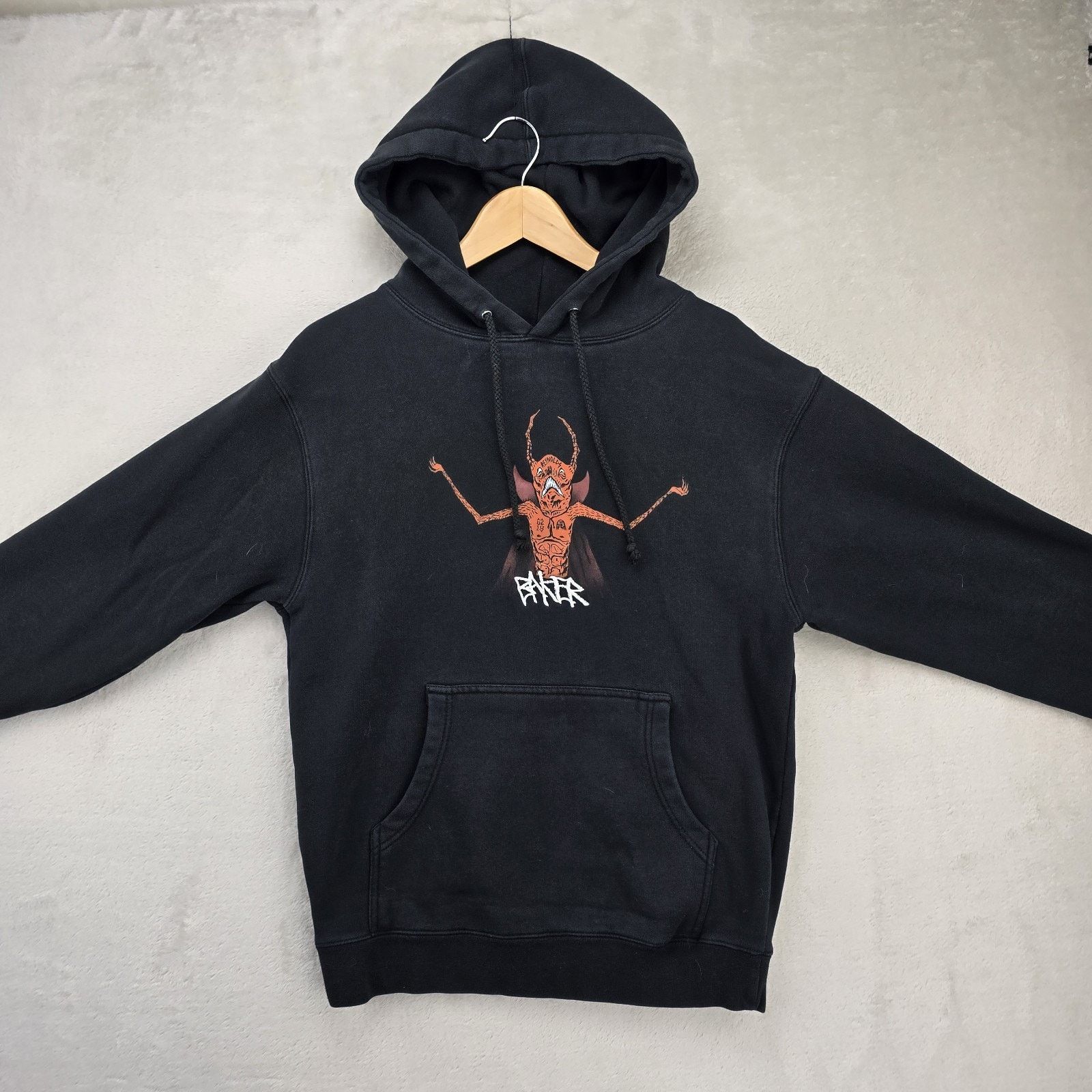 Other Baker Skateboards Nasty Neckface Hoodie Small Skater Y2K Size US S / EU 44-46 / 1 - 2 Thumbnail