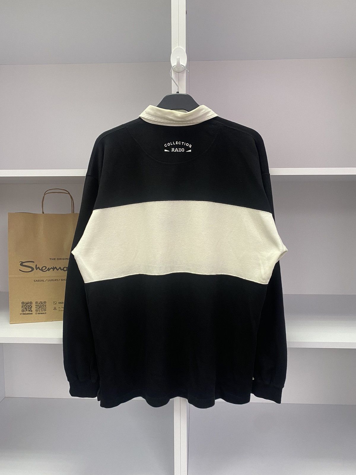 Designer × Vintage Vintage ATP Tour Rado Long Sleeve Rugby Size US L / EU 52-54 / 3 - 11 Thumbnail