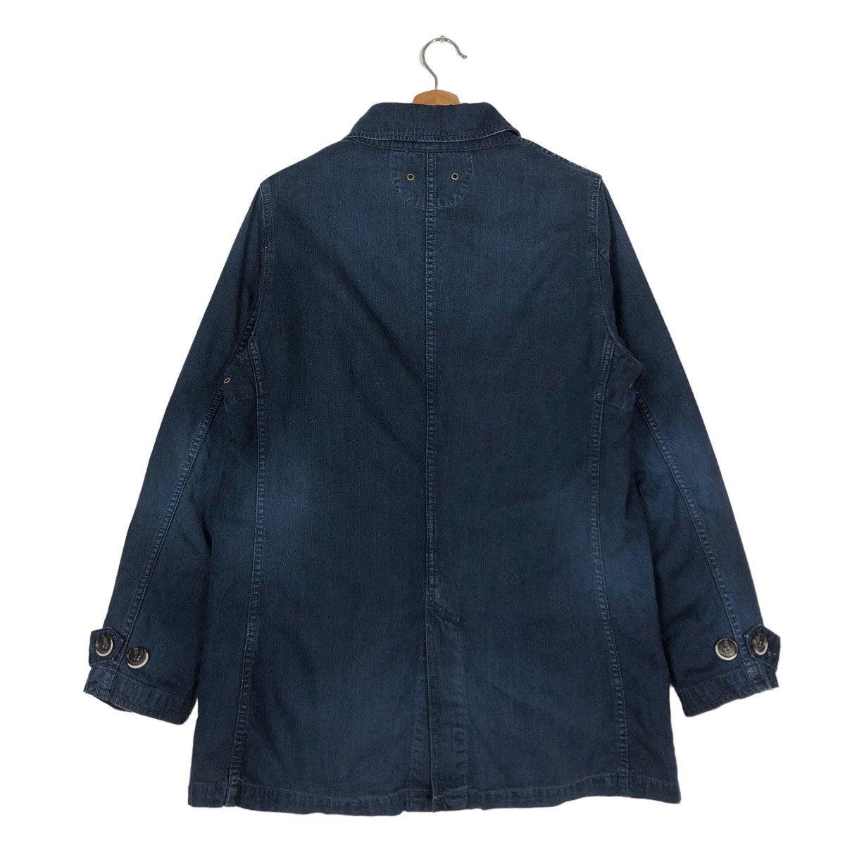 45rpm 🔥Boro Denim Jacket Cepo & Denim Japan Chore Design Size US L / EU 52-54 / 3 - 8 Thumbnail