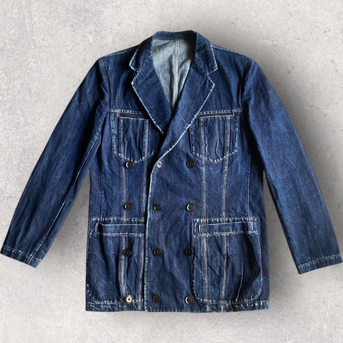 Yohji Yamamoto SS02 Runway Double Breath Spotted Horse Collab Size US M / EU 48-50 / 2 - 4 Thumbnail