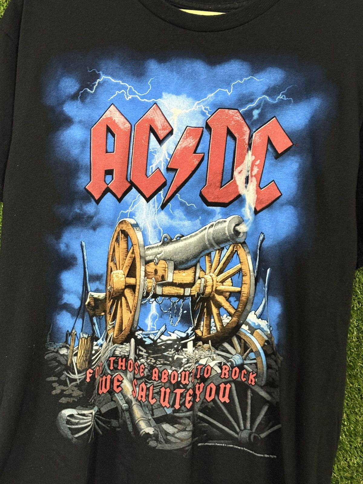 Liquid Blue ACDC Liquid Blue Thunder Lightning Cannon Black Rock Shirt Size US L / EU 52-54 / 3 - 2 Thumbnail