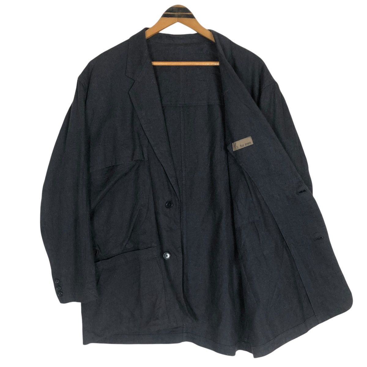 Yohji Yamamoto Vintage 80s Y’s For Men Yohji Yamamoto 4 Pocket Jacket Size US L / EU 52-54 / 3 - 7 Thumbnail