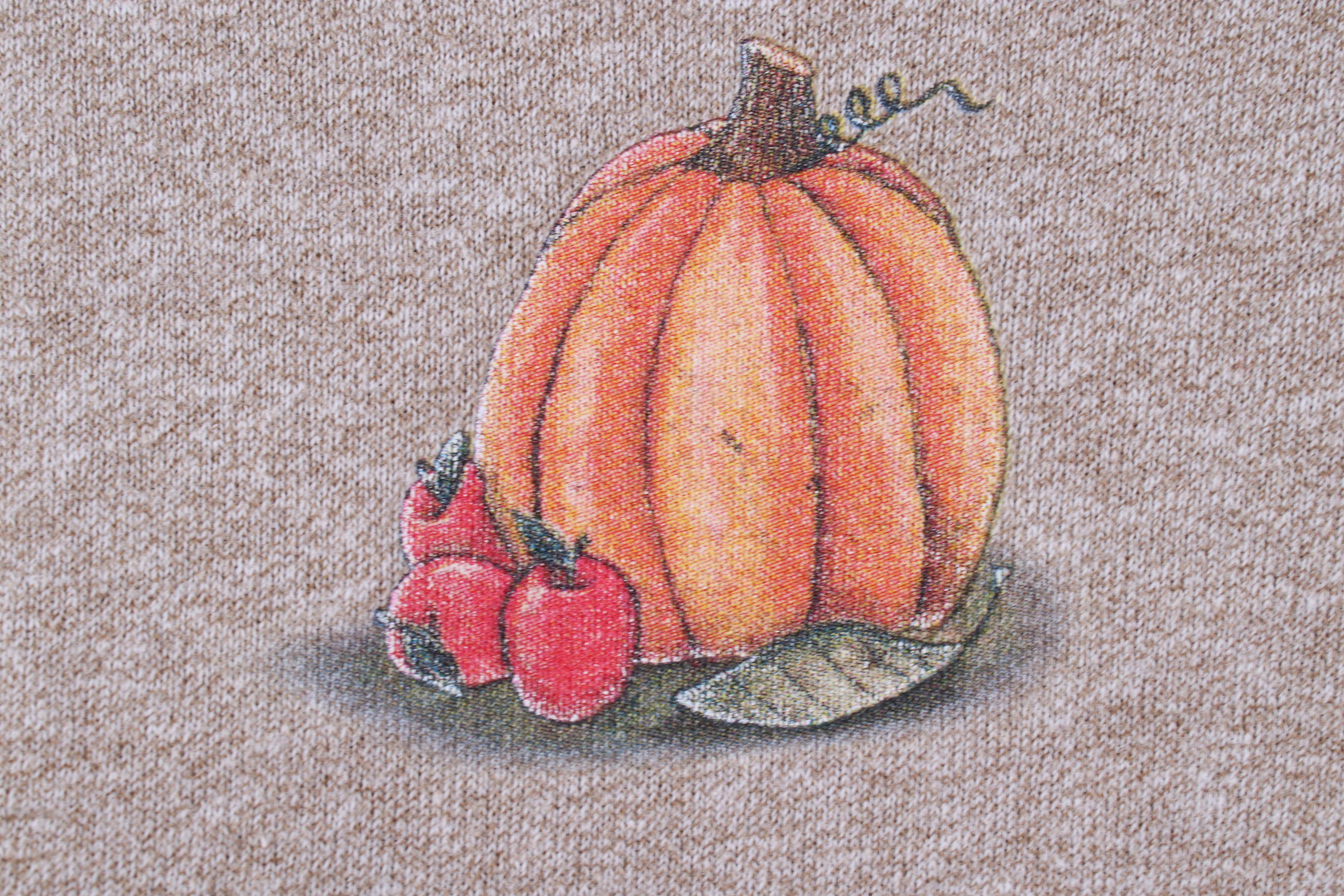 Vintage Vintage 90s Streetwear Fall Orchard Leaf Apple Sweatshirt Size L / US 10 / IT 46 - 10 Thumbnail