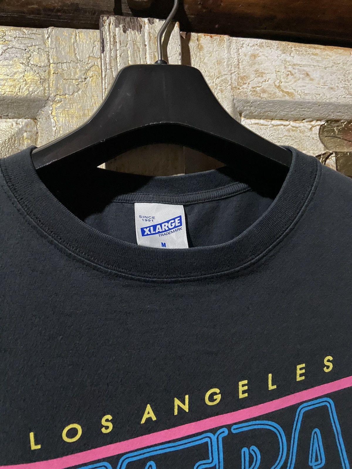 Vintage × Xlarge 2005 Xlarge japan black nice fade t shirt size M Size US M / EU 48-50 / 2 - 4 Thumbnail