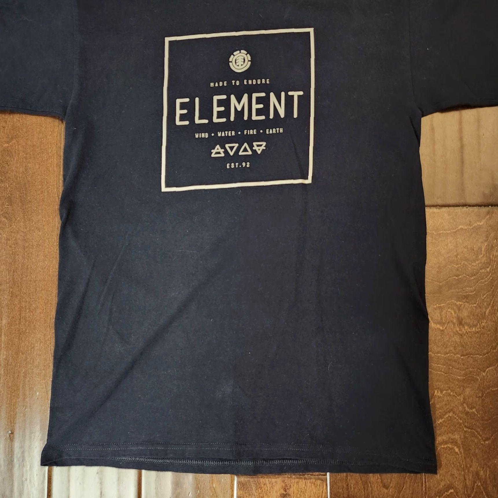 Element Element Shirt Mens Navy Blue Alchemist Box Tee M Skateboard Graphic Print Casual Size US M / EU 48-50 / 2 - 3 Thumbnail