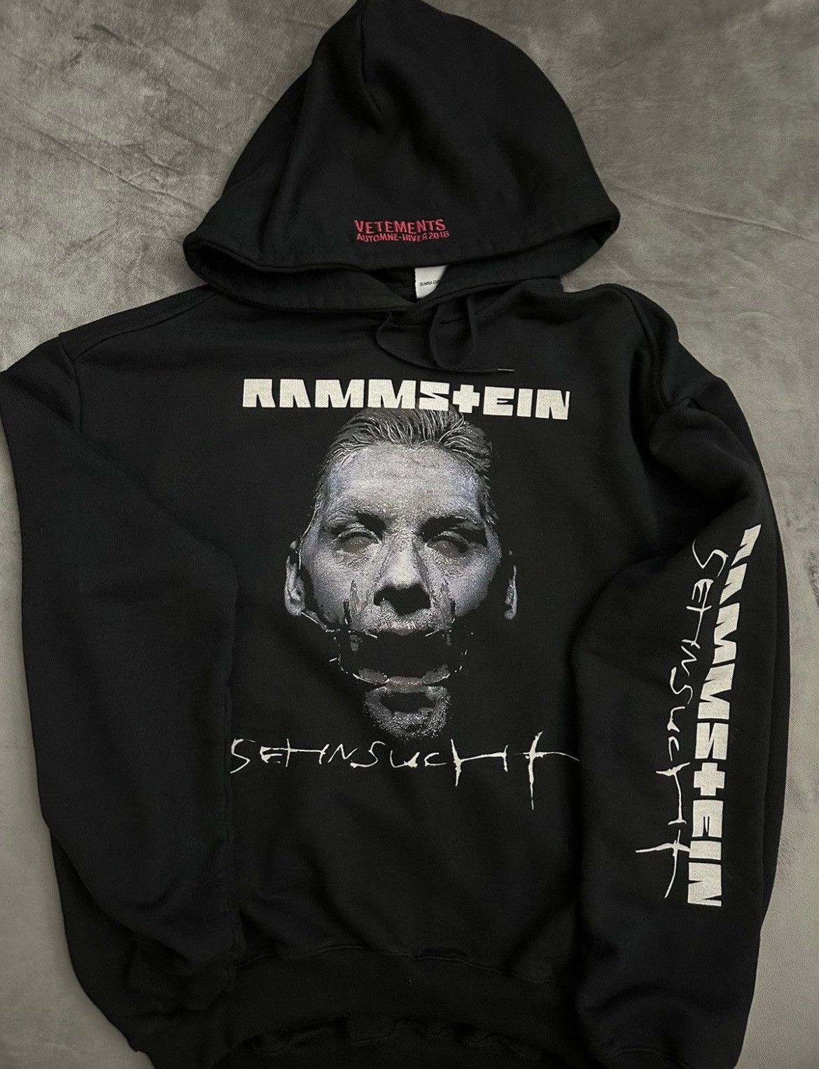 Vetements Vetements Oversized Rammstein Hoodie | Grailed