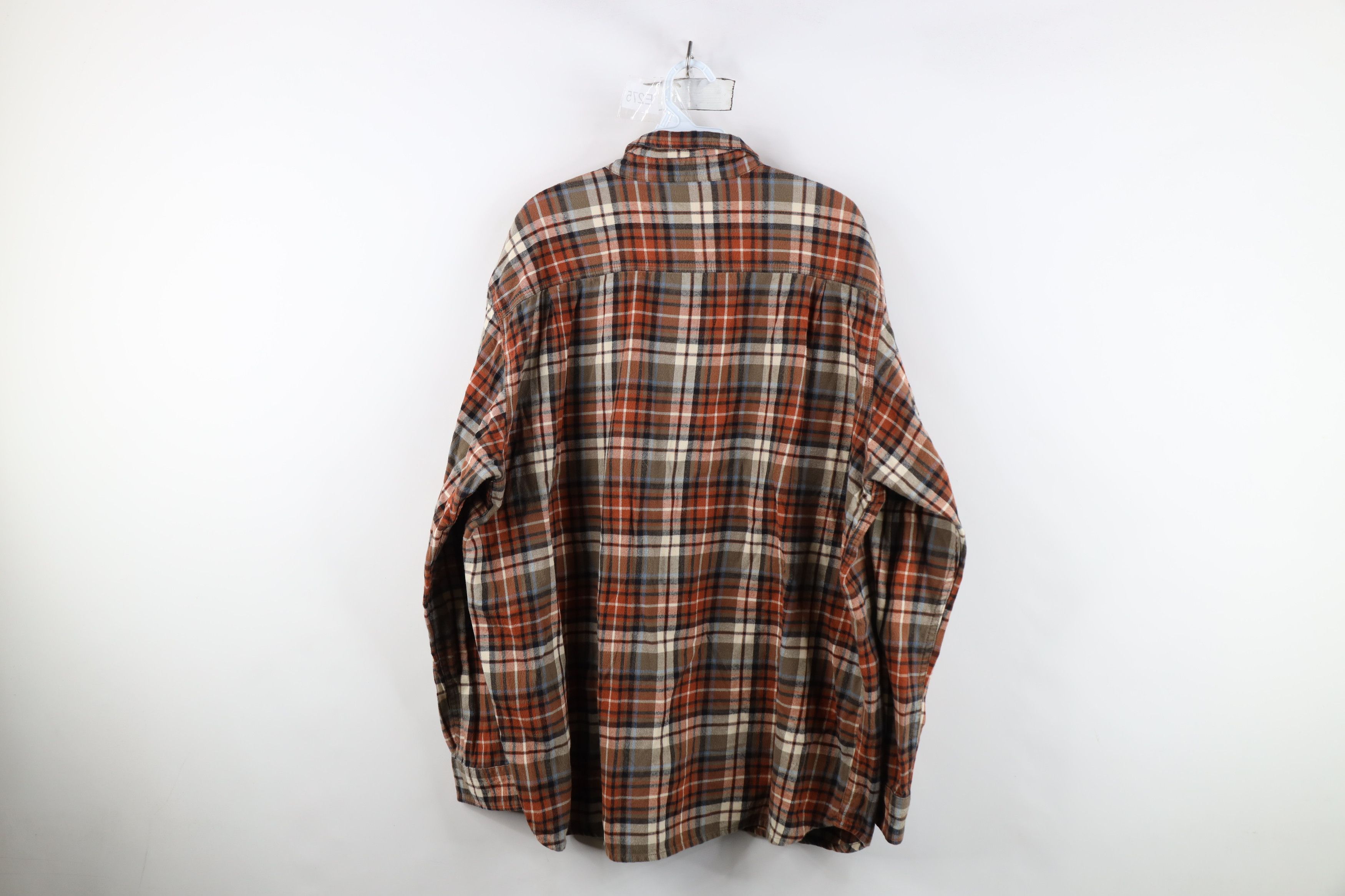 Carhartt Vintage Carhartt Flannel Collared Button Down Shirt Plaid Size US XXL / EU 58 / 5 - 11 Thumbnail