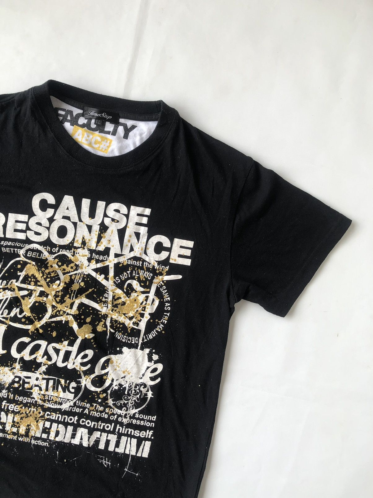 Hysteric Glamour Japanese Poem Tribal Cause Resonance Time Step Punk style Size US L / EU 52-54 / 3 - 2 Thumbnail