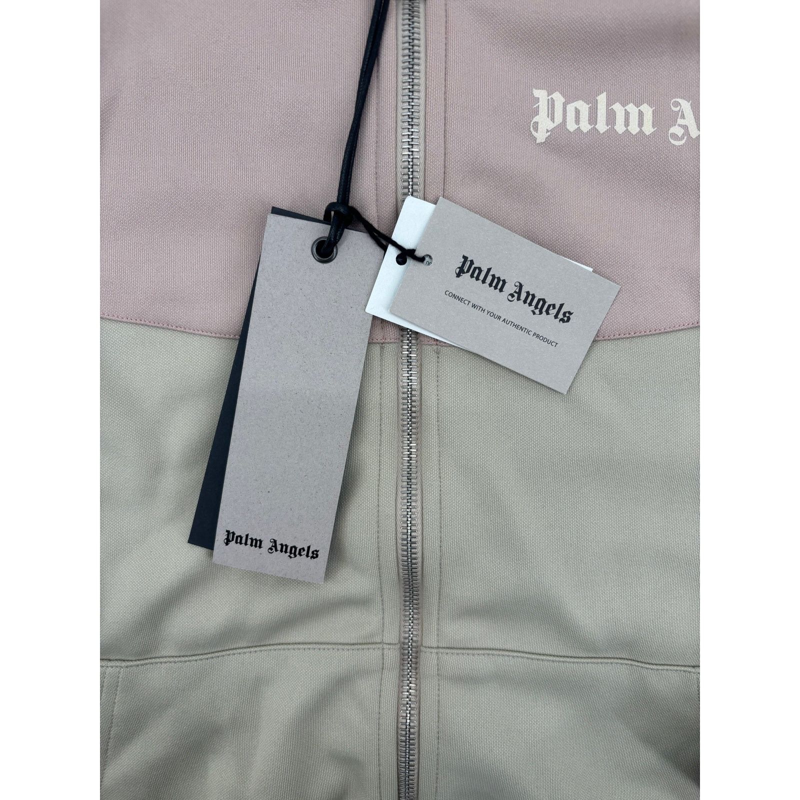 Palm Angels Palm Angels Two Tone 'Beige/Rose' Hooded Track Jacket XL Size US XL / EU 56 / 4 - 5 Thumbnail
