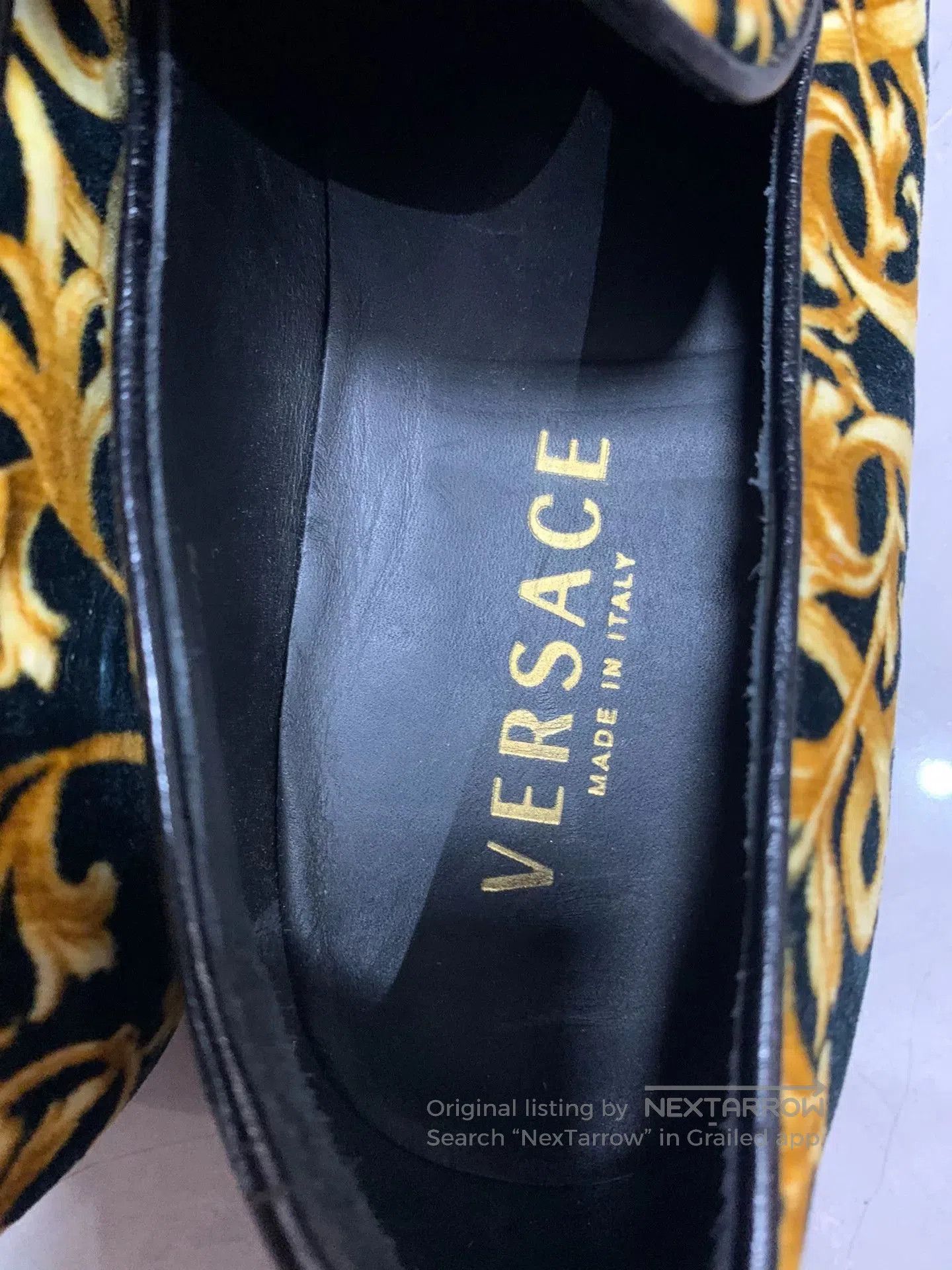 Versace Versace Velvet Loafers. Size US 8.5 / EU 41-42 - 8 Thumbnail