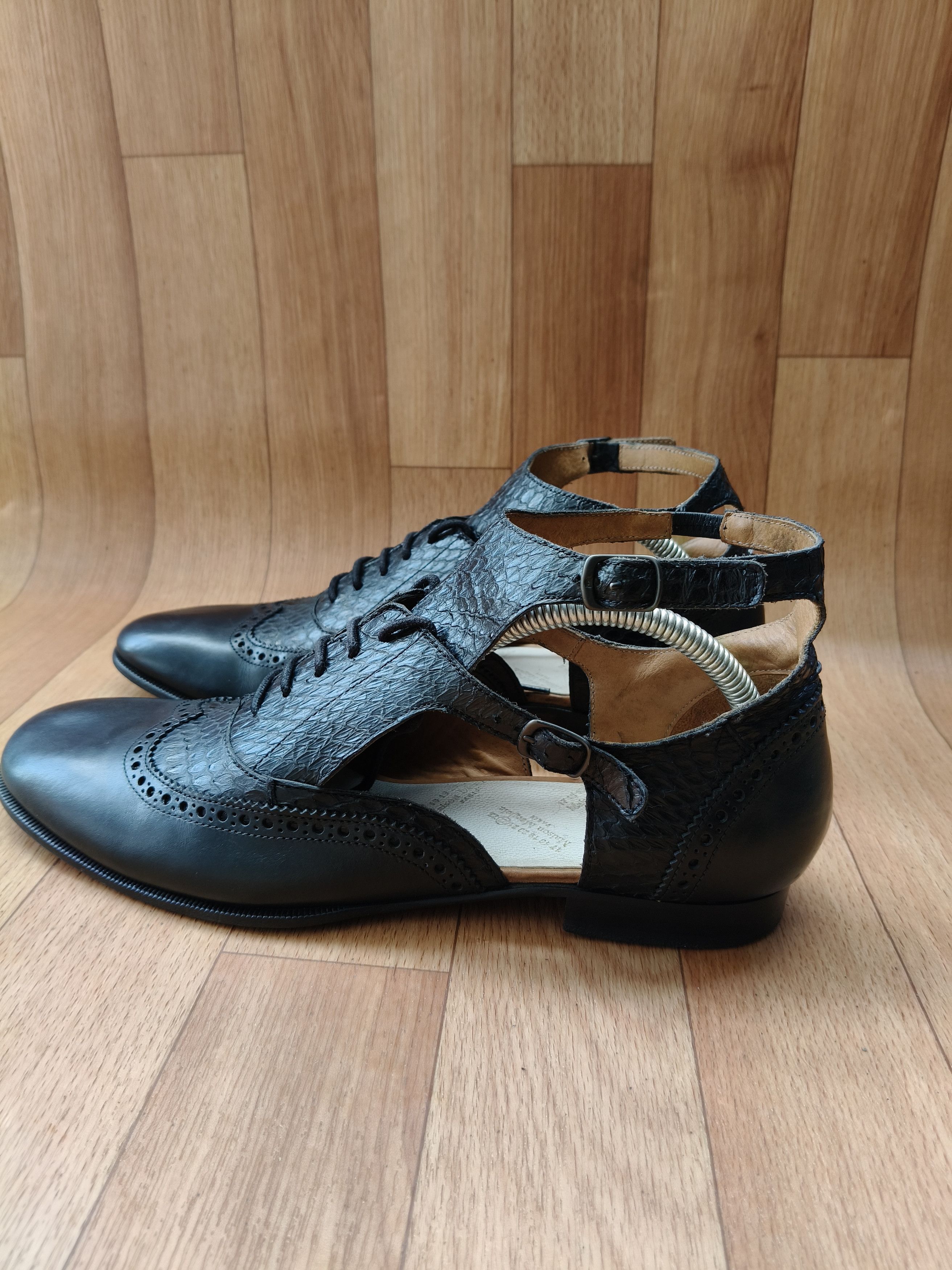 Maison Margiela 🔋🔥Maison Margiela " snakeskin - Oxfords " Size US 8 / EU 41 - 15 Thumbnail