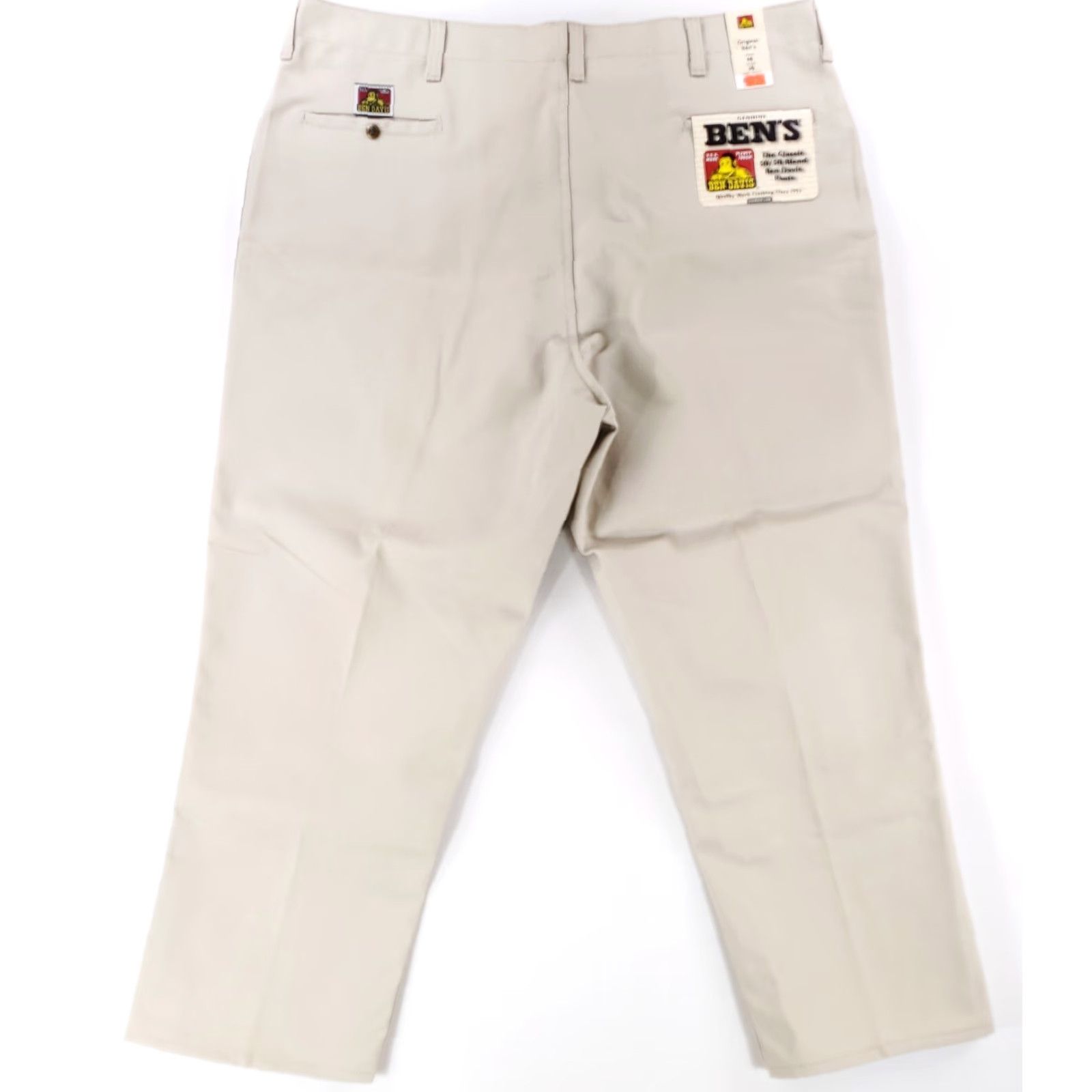 Ben Davis VINTAGE Ben Davis Gorilla Cut Pants Made USA Mens 46 x 30 46 x 29 Actual Beige Sand Workwear NWT Mens Size US 30 / EU 46 - 3 Thumbnail