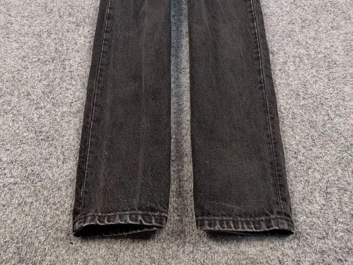 Levi's Vintage 90's levis 550 Black Denim mom Jeans Made in USA Size US 32 / EU 48 - 7 Thumbnail