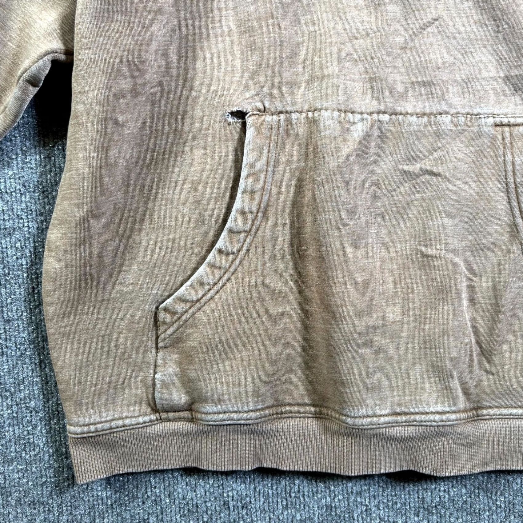 Billabong VINTAGE Billabong Hoodie Mens L Brown Pullover Fleece-Lined Sweatshirt Size US L / EU 52-54 / 3 - 3 Thumbnail