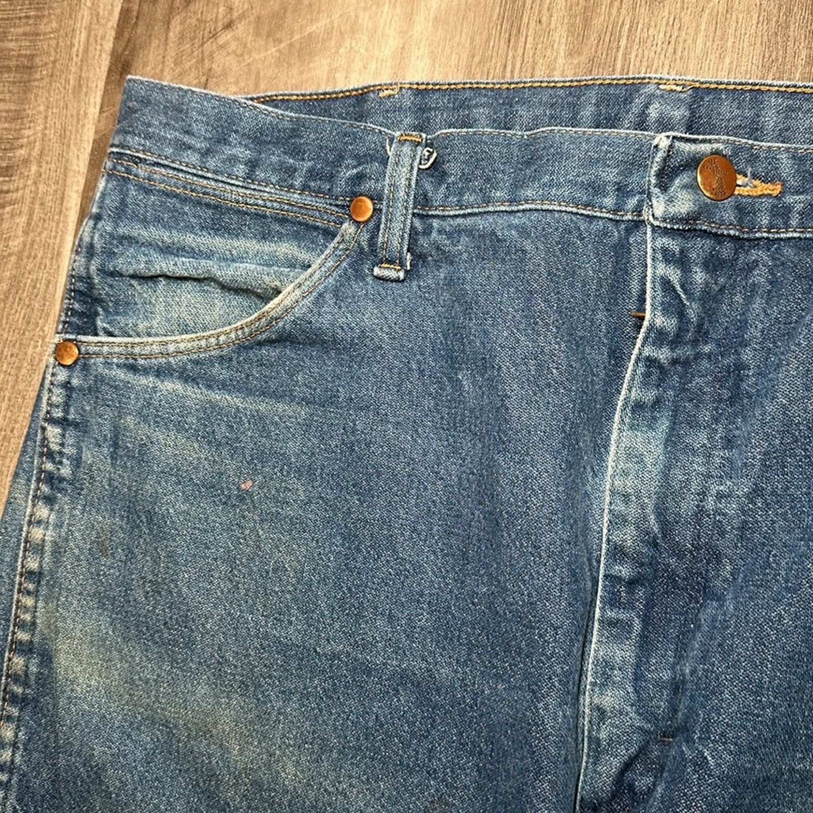 Wrangler Wrangler Cowboy Cut Original Fit Painters Work Jeans - 38x36 Size US 38 / EU 54 - 7 Thumbnail