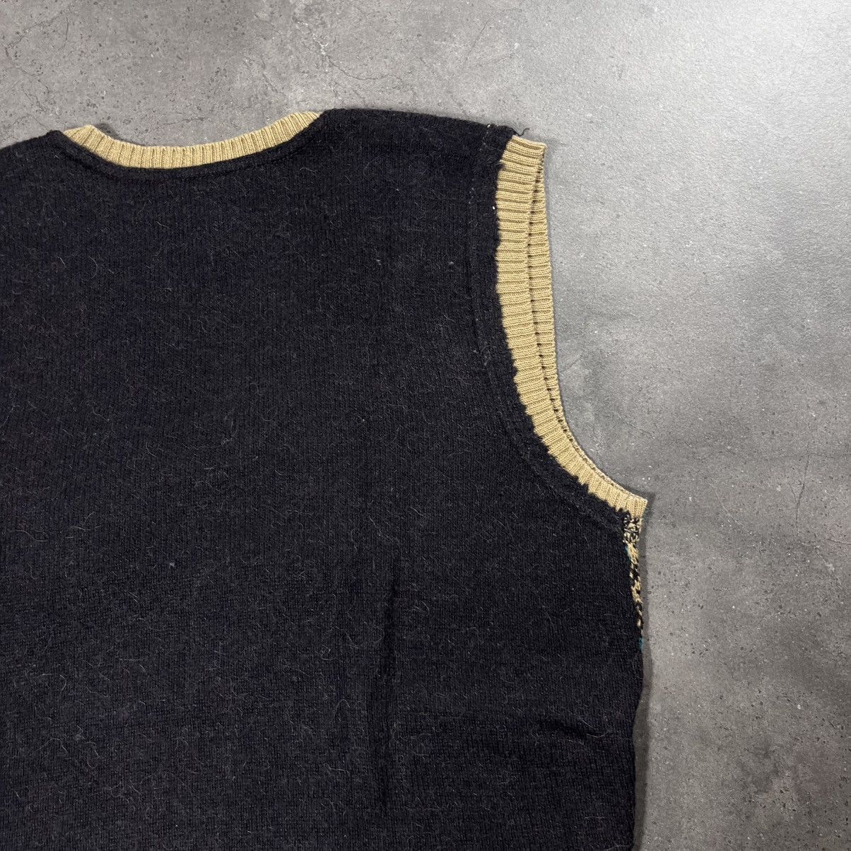 Diesel Vintage 00s Diesel Alpaca Wool Vest Knit Sweater Old Money Size US M / EU 48-50 / 2 - 11 Thumbnail
