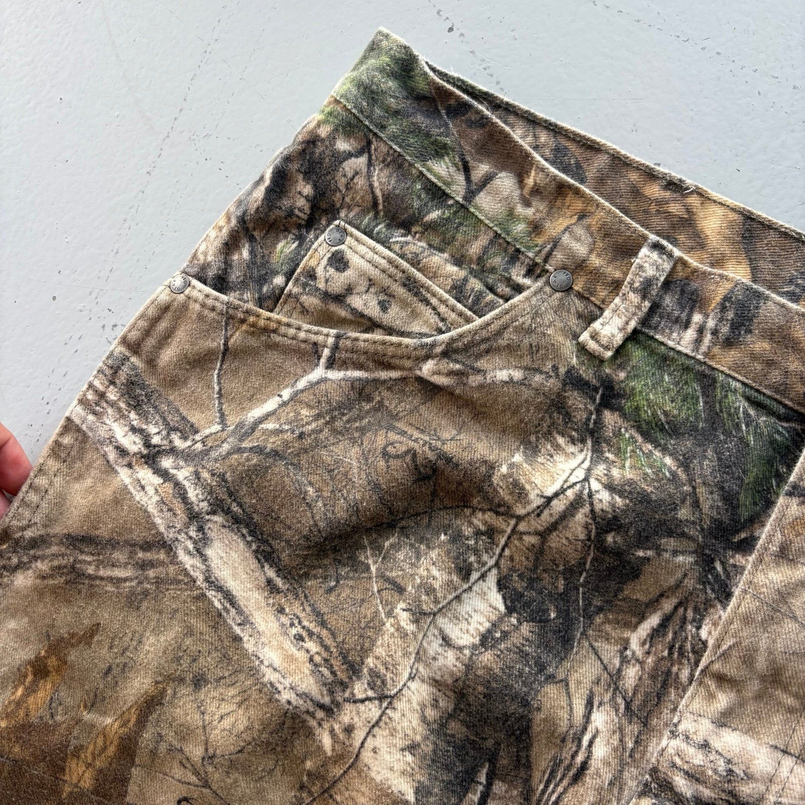 Realtree Vintage 90s baggy Realtree jeans Size US 36 / EU 52 - 6 Thumbnail