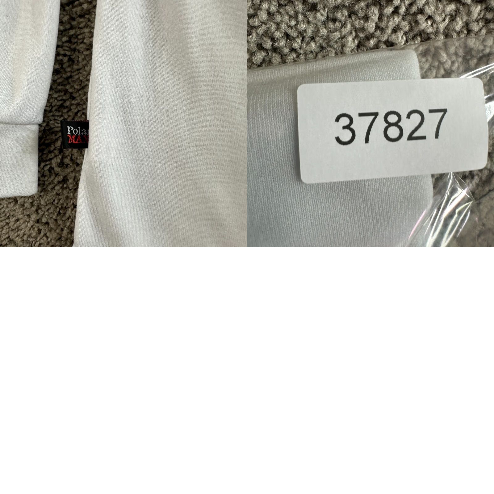 Vintage VINTAGE Polar Max 1/4 Zip Pullover Womens M White Lightweight Sweater Size M / US 6-8 / IT 42-44 - 9 Thumbnail