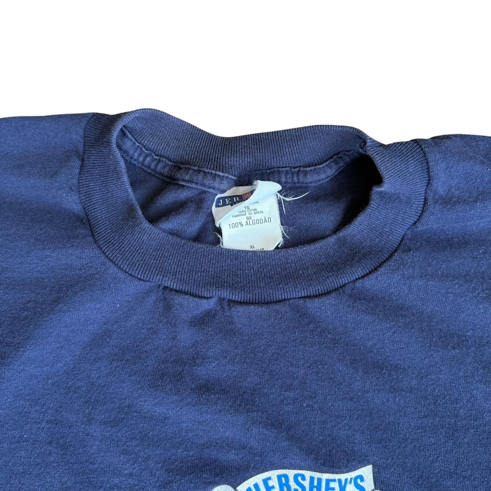 Jerzees Vintage 2001 Hershey's Chocolate Tee Shirt Mens XL Size US XL / EU 56 / 4 - 2 Thumbnail