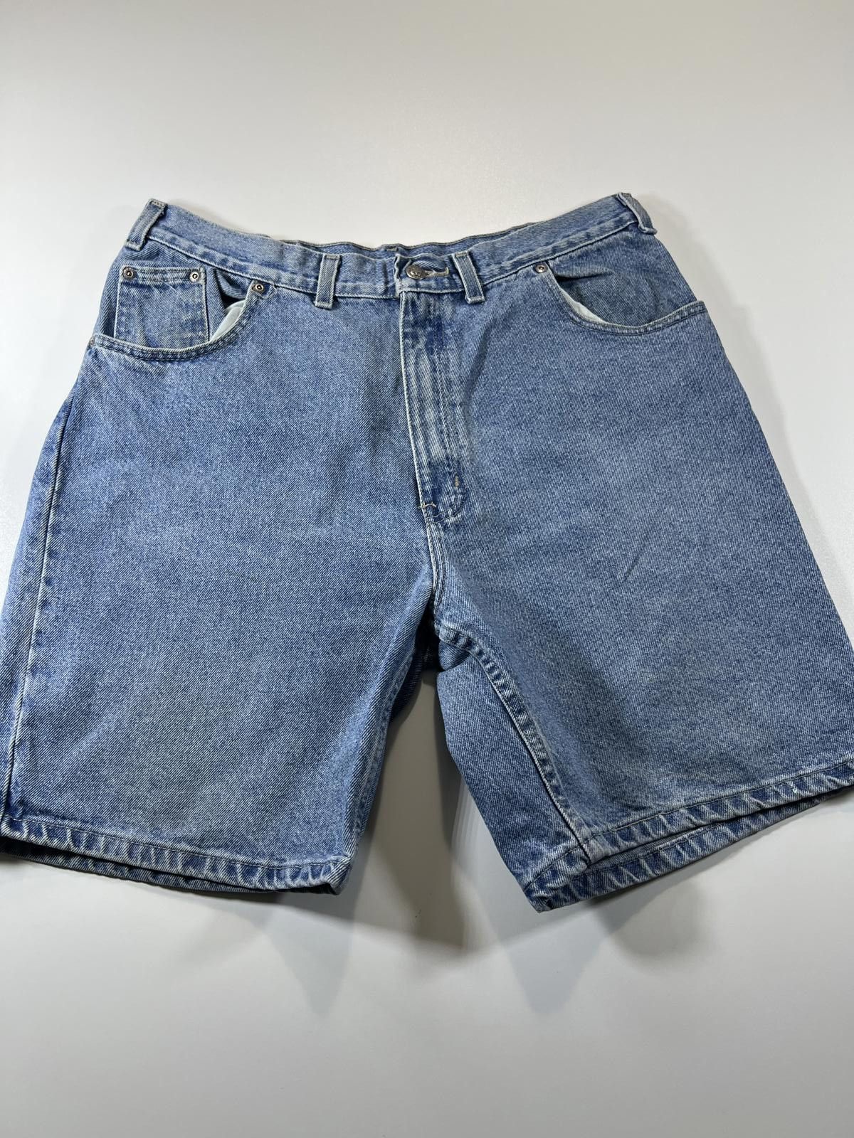 Genetic Manipulation Shinichiro Kuriya Vintage faded glory Classic Light Blue Denim Shorts 36 Size US 36 / EU 52 - 1 Thumbnail