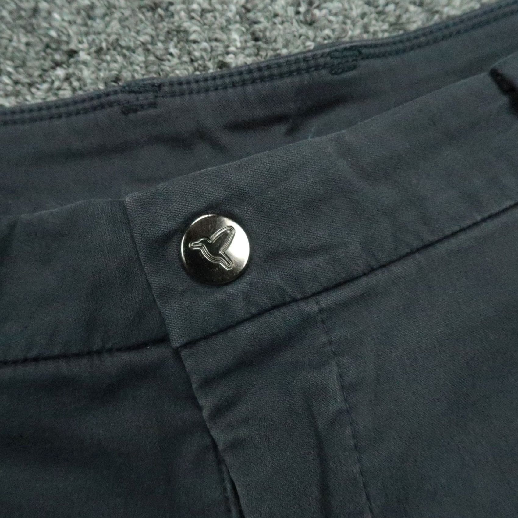 Vintage Birddogs Pants Mens 34x34 Gray Chino Stretch Khakis Zip Pocket Stretch Shirt? Size US 34 / EU 50 - 3 Thumbnail