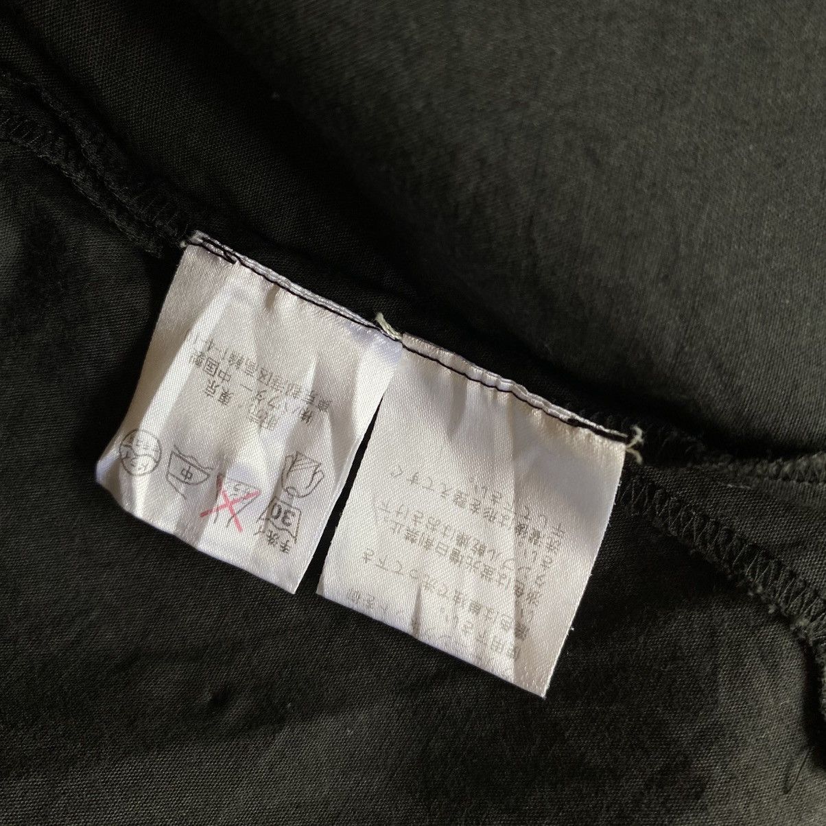Japanese Brand POWDER Black Mandarin Collar Shirt Size L / US 10 / IT 46 - 9 Thumbnail