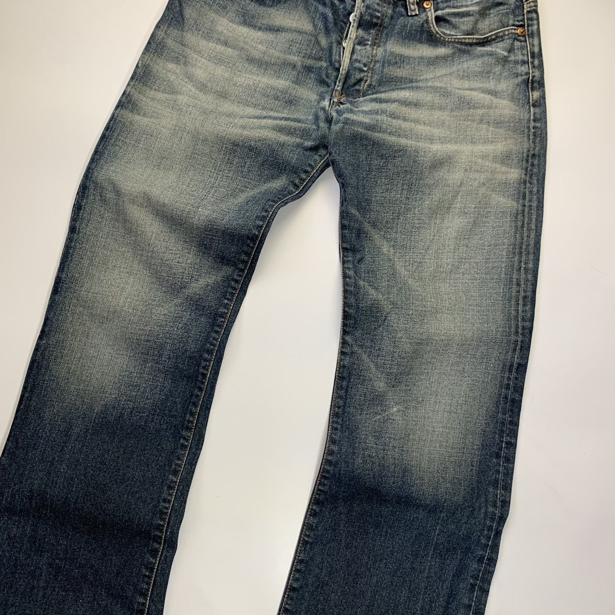 Diesel Vintage Diesel Gradient Straight Jeans Size US 31 - 8 Thumbnail
