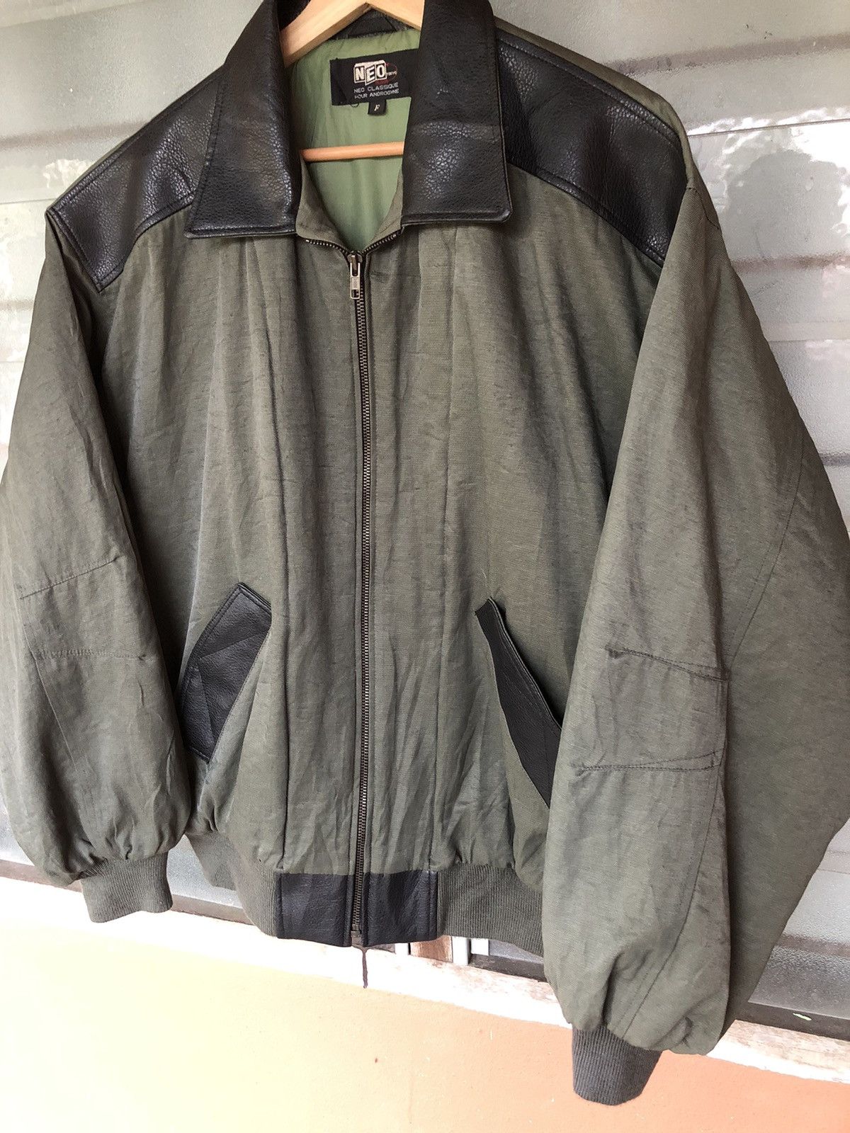 Issey Miyake Vintage Neo Blood Tokyo Bomber Jacket Size US L / EU 52-54 / 3 - 3 Thumbnail