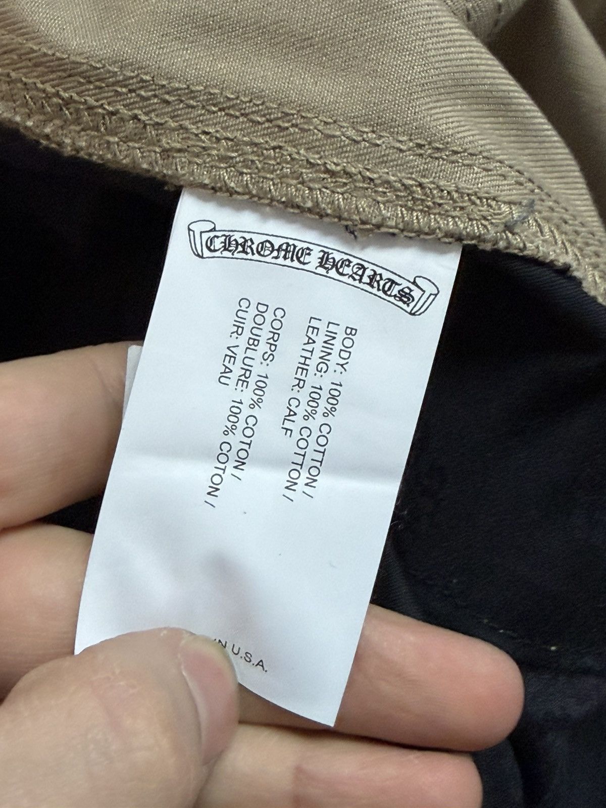 Chrome Hearts Chrome Hearts Pink Patch Khaki Carpenter 36 Size US 36 / EU 52 - 6 Thumbnail