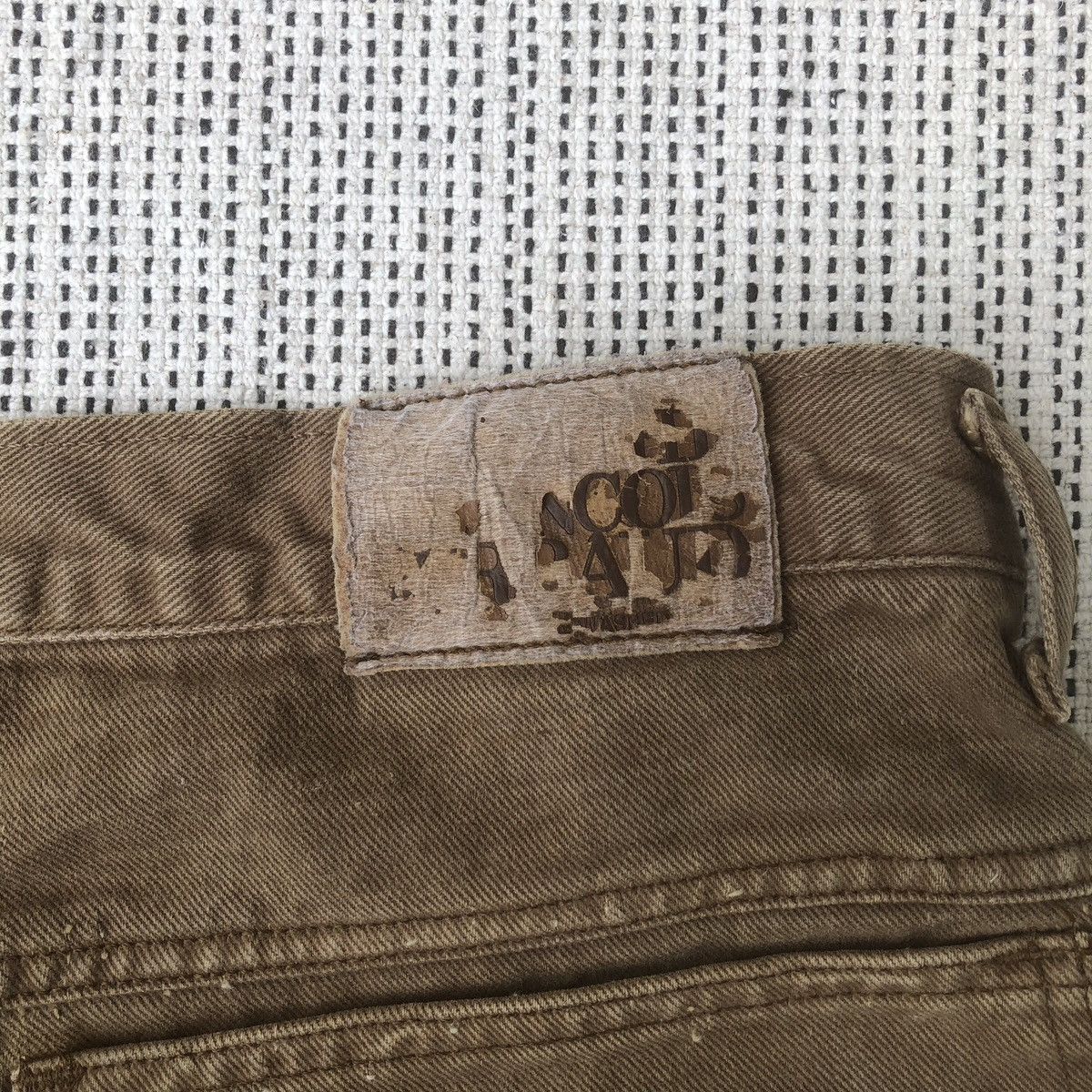 Marithe + Francois Girbaud 1990s Marithe Francois Girbaud Brown Baggy Denim Size US 38 / EU 54 - 6 Thumbnail