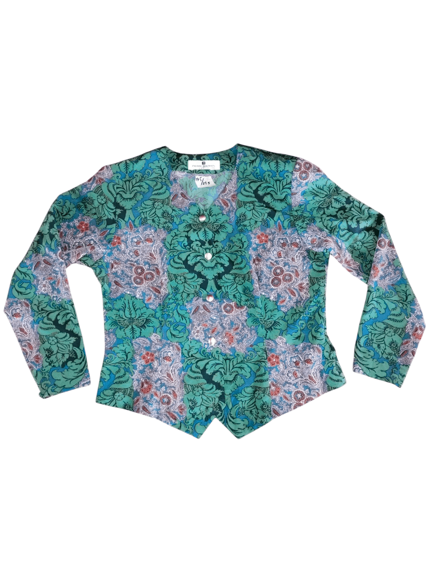 Pierre Balmain PIERRE BALMAIN Blouse Size S / US 4 / IT 40 - 1 Thumbnail