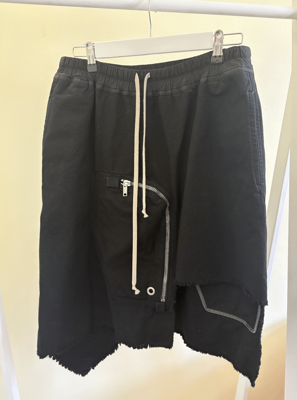 Rick Owens Drkshdw Rick Owens Black Hollywood Dracca Skirt Size US 40 / EU 56 - 5 Thumbnail