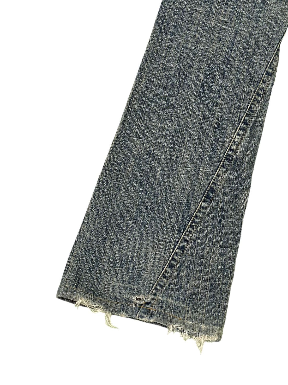 Tornado Mart Flare Jeans Tornado Mart Distress Low Rise Boot Cut 6🟦5 Size US 30 / EU 46 - 15 Thumbnail