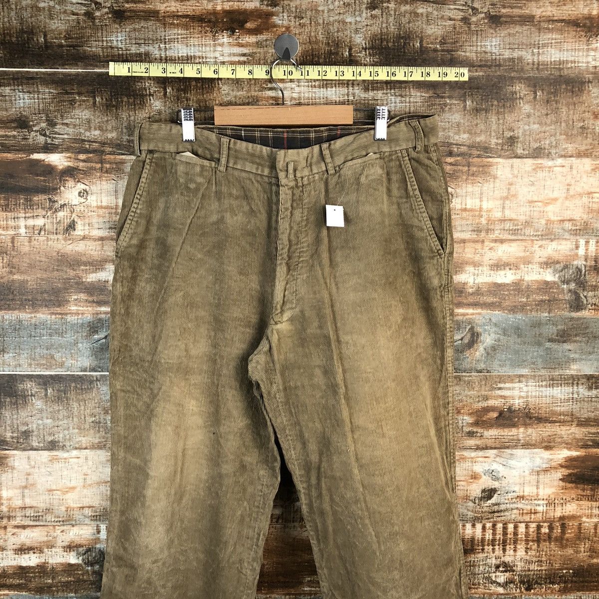 Japanese Brand Inspire Brown vintage Conduroy Pants #A1417 Size US 36 / EU 52 - 2 Thumbnail