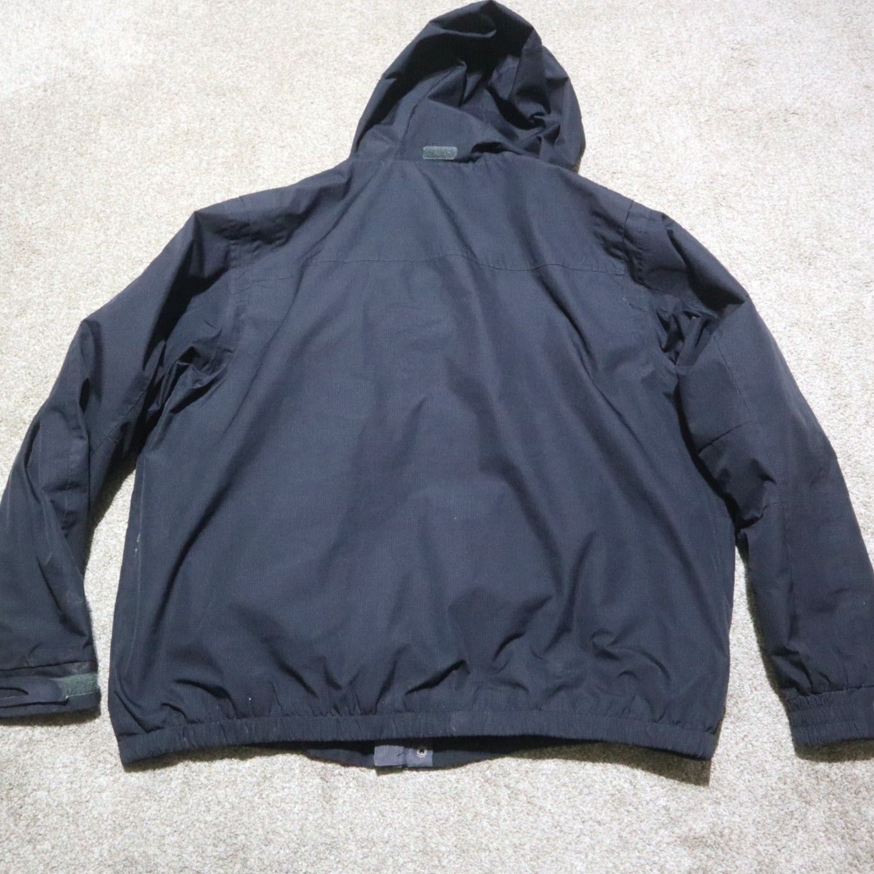 Izod IZOD Jacket Black PerformX Fleece Lined Full Zip Hooded Outdoor Men's 2XL XXL Size US XXL / EU 58 / 5 - 8 Thumbnail