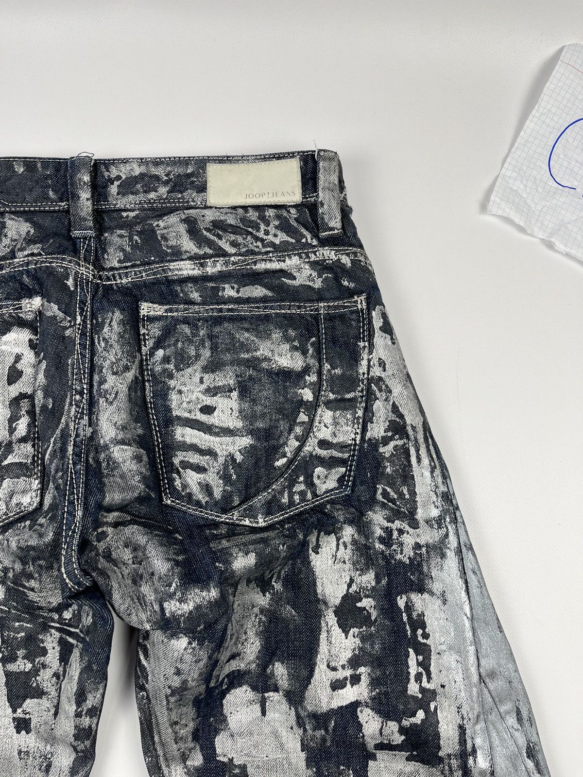 Japanese Brand × Vintage Jeans Dirty Pants patchwork crash denim thrashed distressed Size US 30 / EU 46 - 10 Thumbnail
