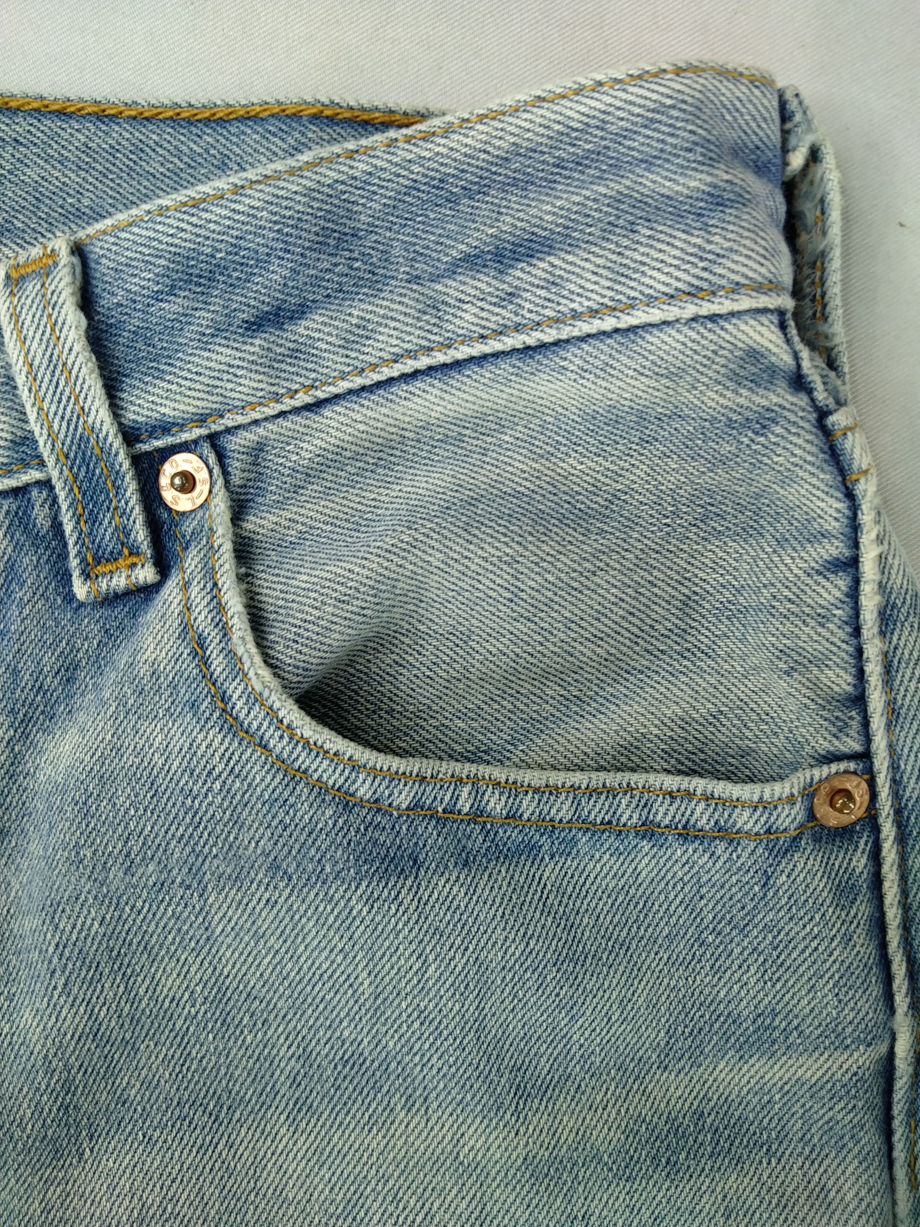 Levi's Light Wash Distressed Vintage Levi's 501 Denim 28x33 -JN153 Size US 28 / EU 44 - 10 Thumbnail