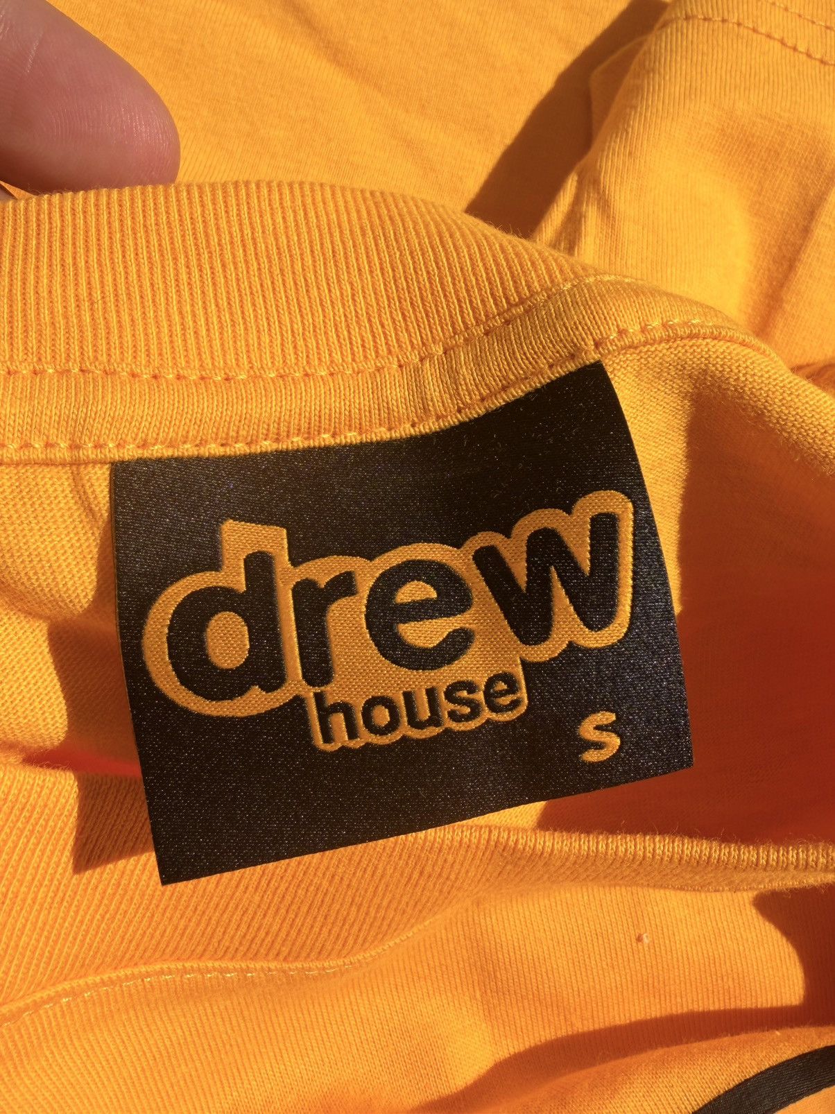 Drew House Drew House Mascot Tee Golden Yellow NWT Small Size US S / EU 44-46 / 1 - 3 Thumbnail