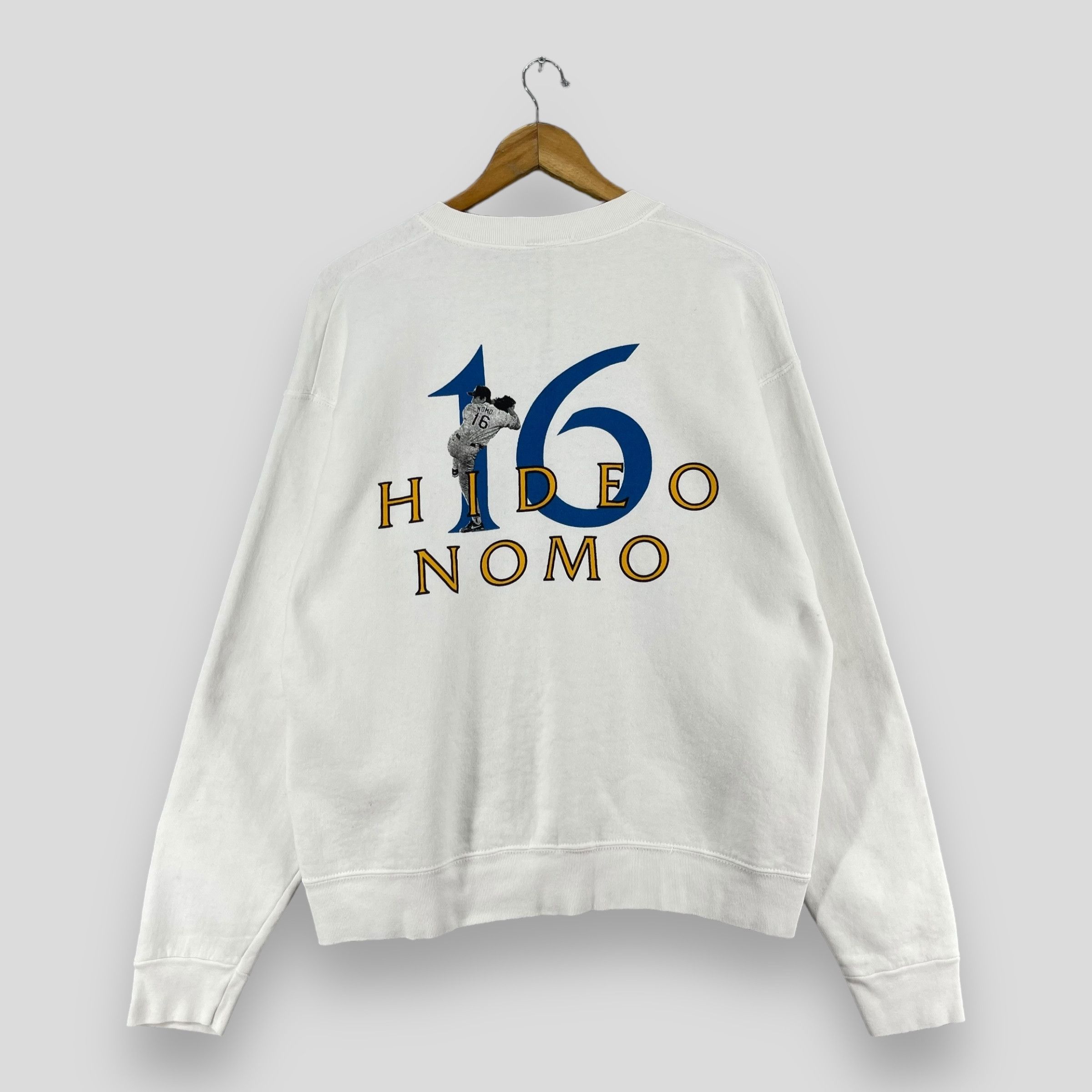 MLB × Vintage Vintage HIDEO NOMO La Dodgers Mlb Sweatshirt Printed Size US M / EU 48-50 / 2 - 1 Thumbnail