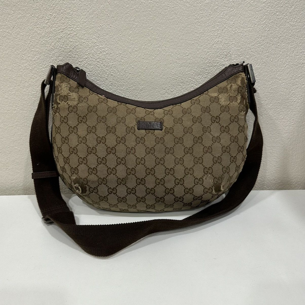 Gucci GUCCI GG CANVAS SHOULDER CROSSBODY BAG 15 Size ONE SIZE - 2 Thumbnail