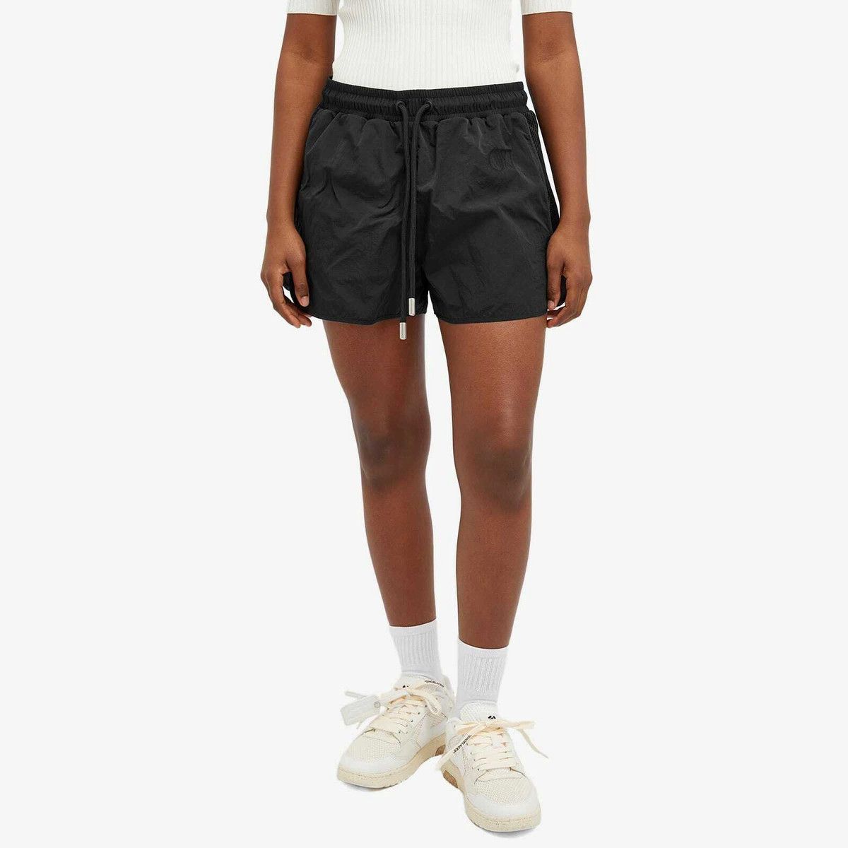 Off-White o1y1225 Logo Short in Black Size 27" / US 4 / IT 40 - 3 Thumbnail