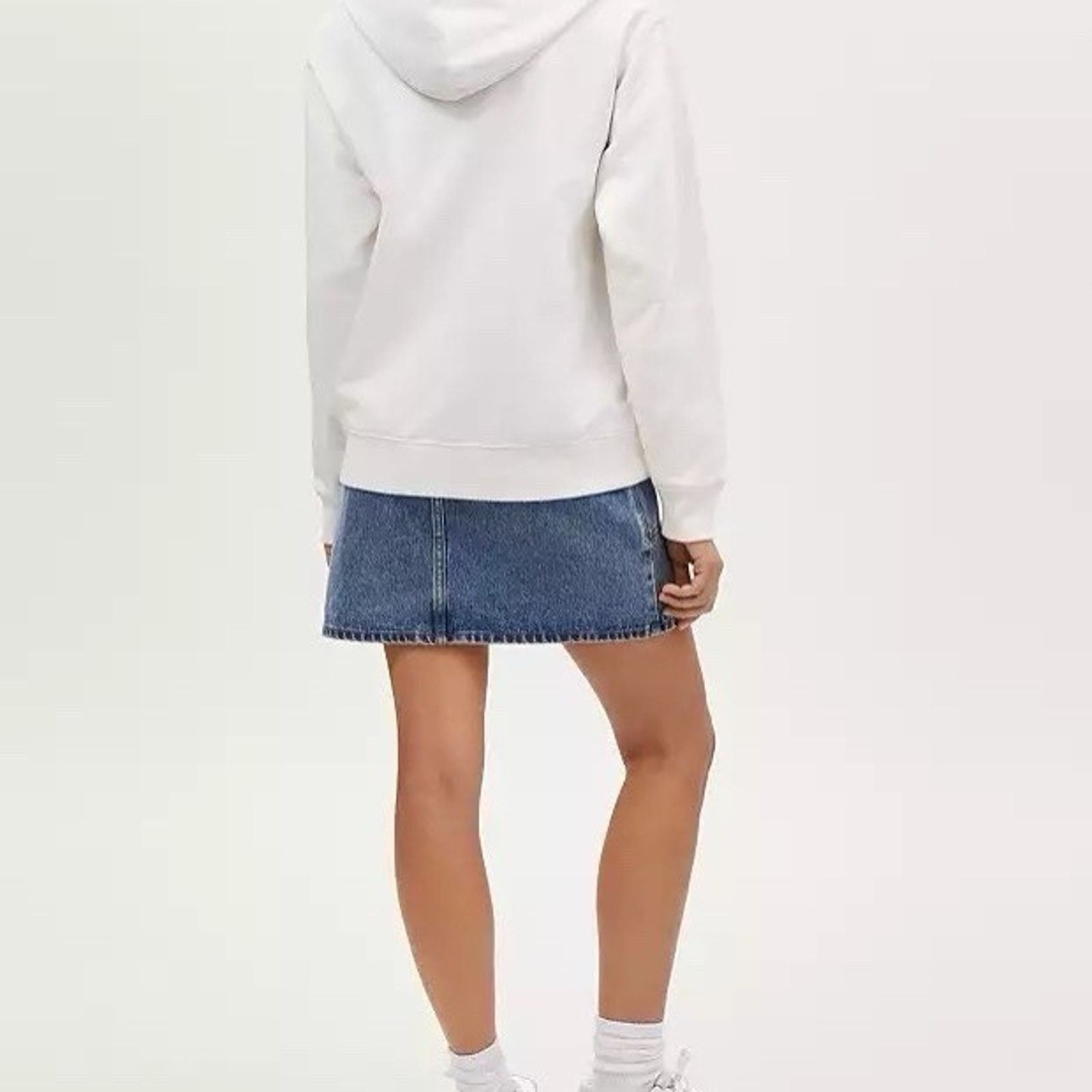 Coach NWT Coach Woman Hoodie Square M Cotton White CR039 Large Size US L / EU 52-54 / 3 - 6 Thumbnail