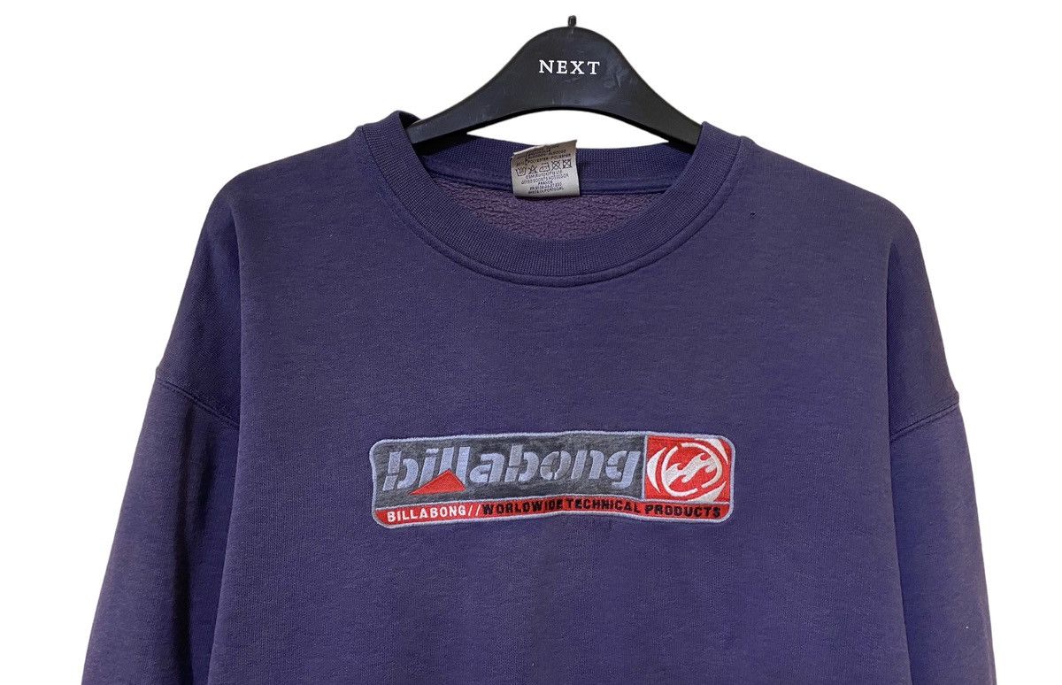 Billabong × Vintage Vintage Billabong Sweatshirt Streetwear Size US M / EU 48-50 / 2 - 2 Thumbnail