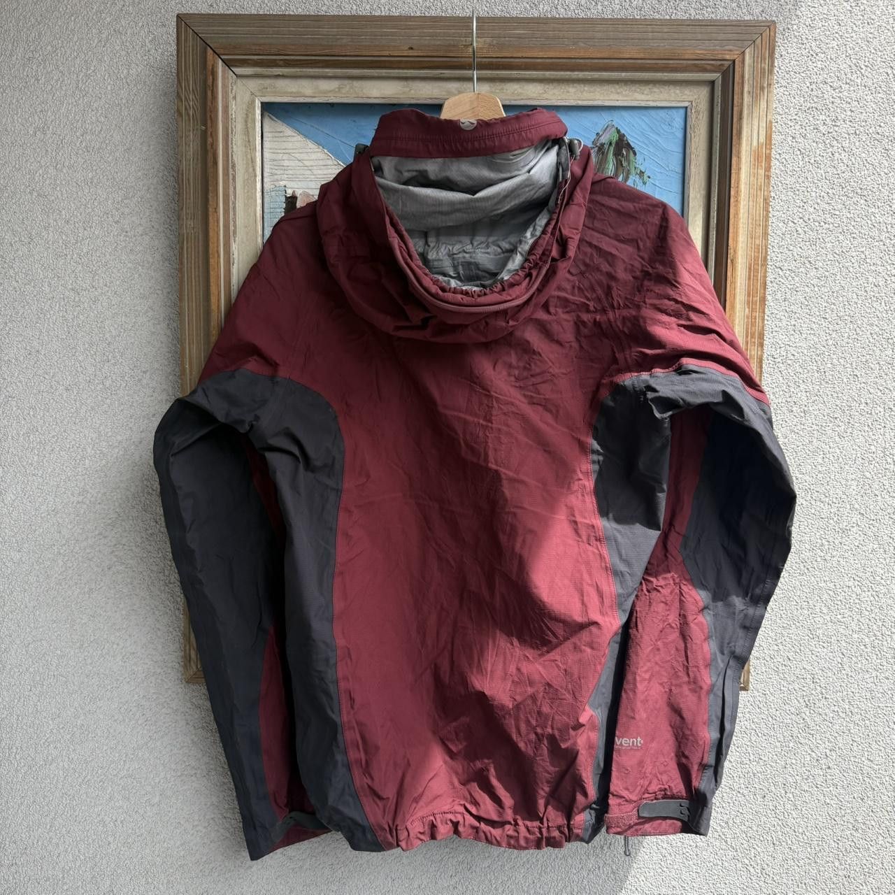 Rab Rab red waterproof jacket with hood Windbreaker Size M / US 6-8 / IT 42-44 - 2 Thumbnail