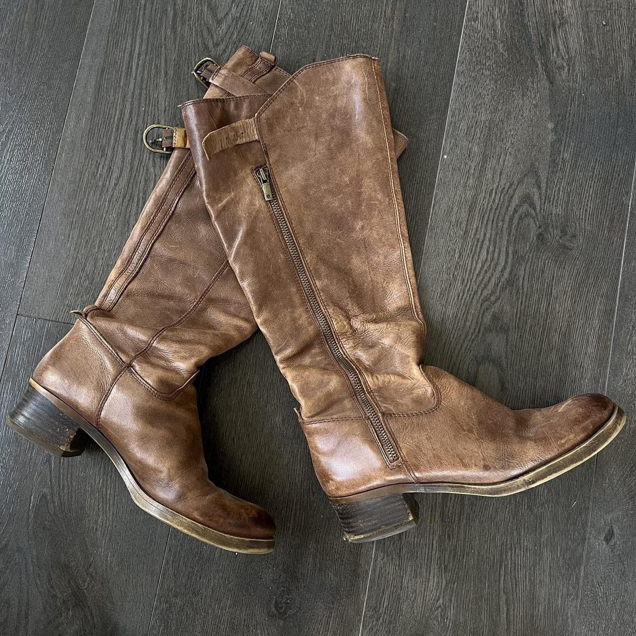 Lucky Brand Knee-High Brown Lucky Brand Boots Size US 10 / IT 40 - 1 Thumbnail